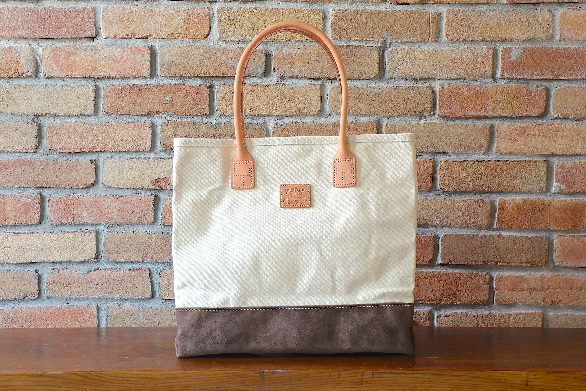Day Tote (W): Natural – Heritage Leather Company