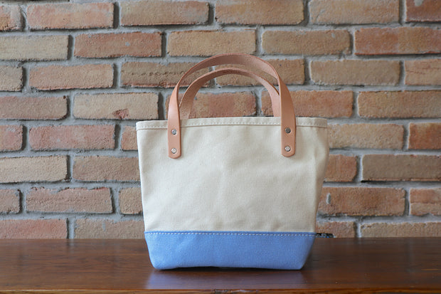 Mini Tote: Natural x